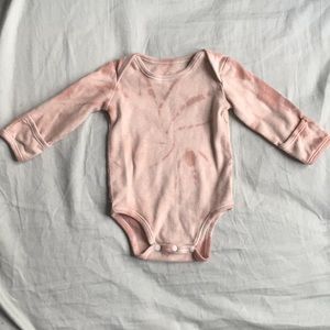 Organic cotton onesie